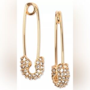 NWT! KARL LAGERFELD 5 ⭐️ 2024 SAFETY PIN EARRINGS!!! THEY ARE GORGEOUS & BA…